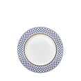 thumbnail image 2 of 20-pc. Dinner Set Service for 4, 24K Gold-plated Luxury Bone China Tableware ("Villa Azure"), 2 of 3