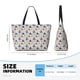 thumbnail image 4 of Fotbe Pirate Skull And Anchor Bolsa de Viaje para Playa - Resistente al Agua, Bolsa Tote de Gran Capacidad y Ligera con 7 Bolsillos para Mujeres y Hombres, 4 of 7