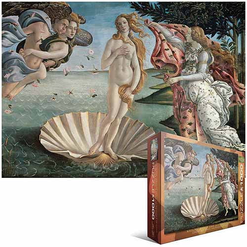 EuroGraphics Birth of Venus by Botticelli 1000 Piece Puzzle Eurographics Toys 6000-5001