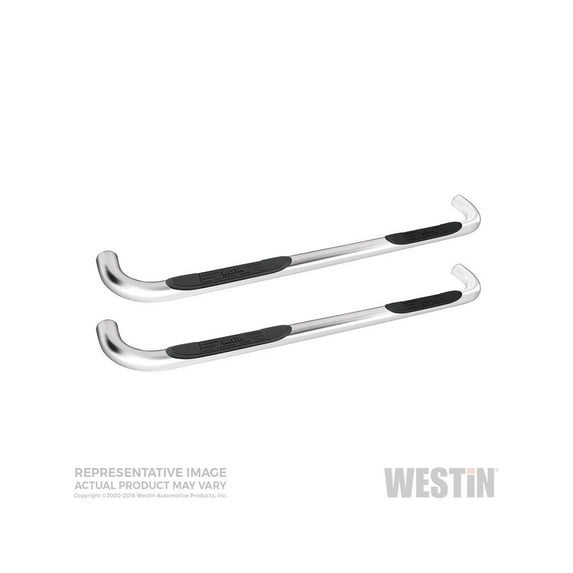 Westin 26-3250 Platinum Series; 3 in. Round Step Bar; Cab Length Fits Tundra