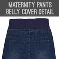 thumbnail image 2 of Super Comfy Stretch Women's Skinny Maternity Capri, 2 of 3