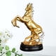 thumbnail image 1 of Estatua de caballo, escultura de caballo, figura creativa de animal coleccionable, centro de mesa para dormitorio, estantería, estudio, decoración de, 1 of 8