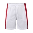 thumbnail image 5 of WILLBEST Pantalones Cortos Casuales de Pana para Hombre, Pantalones Cortos Casuales Ajustados, Cómodos Pantalones de Verano con Etiqueta de Cuero para Uso Diario, 5 of 5