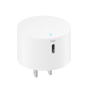 (3 pack) onn 20W Single USB-C Port Wall Charger, Fast Charging, USB-IF Certified, Foldable Plug, White - Compatible with iPhone 17/16/15 Series, Samsung Galaxy, Note, Pixel Devices iPad Pro, More
