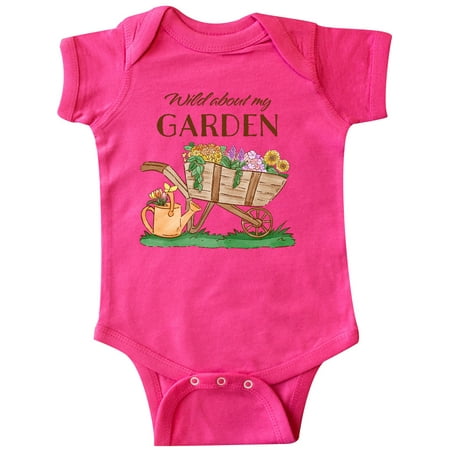 

Inktastic Wild About My Garden Gift Baby Boy or Baby Girl Bodysuit