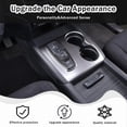 thumbnail image 2 of TINKI Gear Shift Button Frame Trim for Honda Pilot 2016-2022/ Ridgeline 2020-2023/ Passport 2019-2023, ABS Material Car Gear Shifter Button Panel Cover Decoration Accessories, 2 of 14