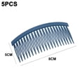 thumbnail image 2 of peines para el pelo para mujer, accesorios para novia, peine para velo de novia de 21 dientes, peine decorativo para mujeres y niñas, pelo fino, 2 of 5