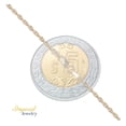 thumbnail image 4 of Pulsera Torsal de oro italiano 10k Imperial Jewelry calibre 1.9mm 21.5cm, 4 of 4