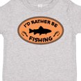 thumbnail image 4 of Inktastic I'd Rather Be Fishing Boys or Girls Toddler T-Shirt, 4 of 5