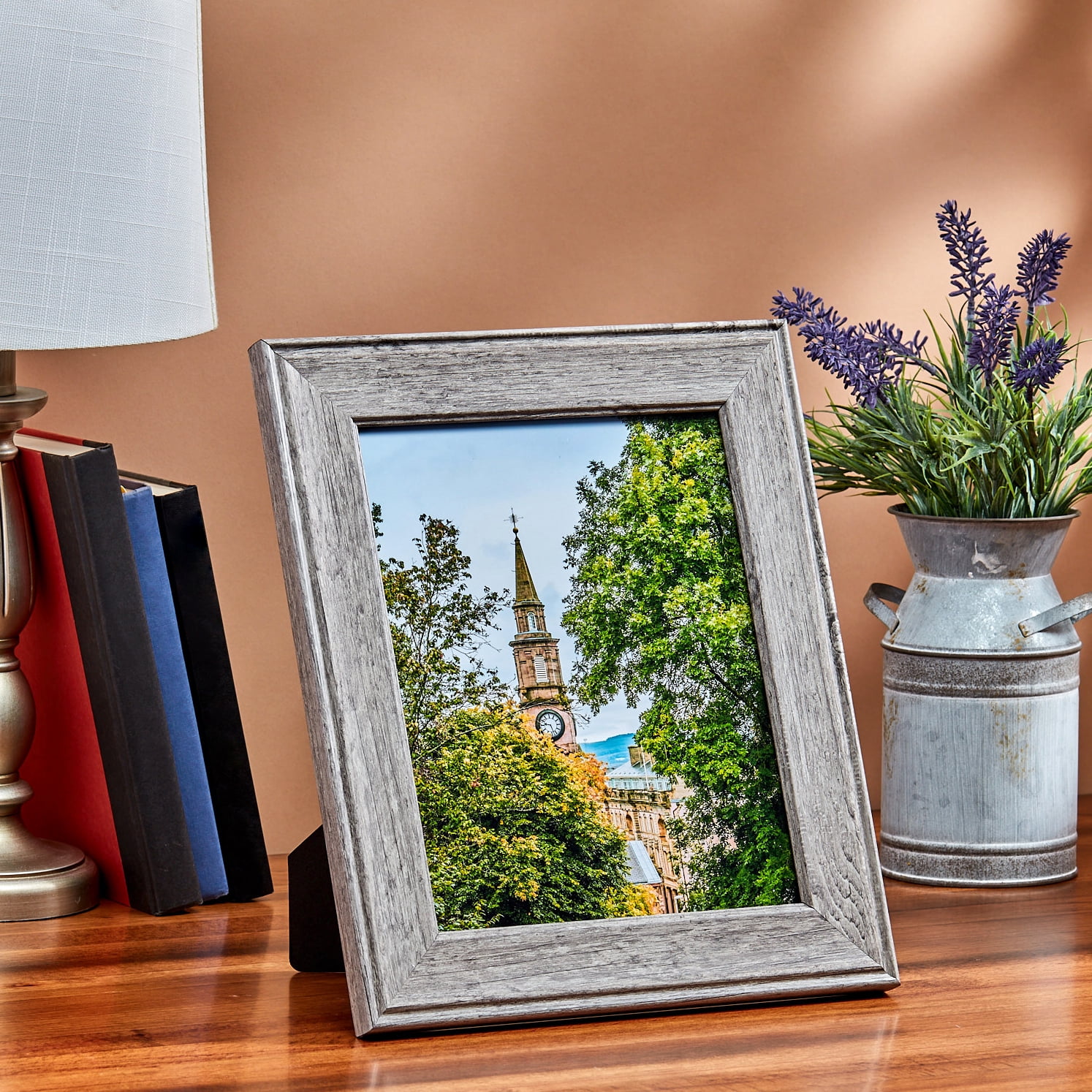 Mainstays – 8x10 Picture Frame – Rustic Gray Tabletop Photo Frame