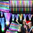 thumbnail image 5 of 100Pcs Fiber Optic Wands Colorful Glow LED Light up Wand Bulk Flashing Sticks RGB with Included Batteries for Party Favor Wedding Birthday, 5 of 11