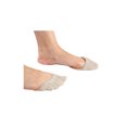 thumbnail image 4 of INSPIRE CHIC Calcetines de yoga sin talón de tama?o libre unisex de algodón, tama?o único Beige2-1 par, 4 of 6