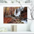 thumbnail image 1 of Ukraine Cascade en Automne - Impression sur Toile Photo de Paysage, 1 of 3