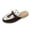Womens Sandal - Coffee, variant on Slippers for Women Closed Toe Mule Loafer Slides Polka Dot Vamp Contrast Suede Trim Tassel Detail Slip On Flat Shoes Low Profile House Footwear