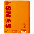 thumbnail image 2 of SONS Regular Notebook, Orange Color, Left Hand Writer Friendly, 200 Pages, 7.5" in x 9.5" in, 2 of 6