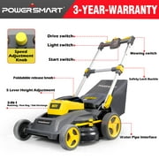 PowerSmart 26-inch Self-Propelled 80V Cordless Lawn Mower with 6.0Ah Battery & Charger