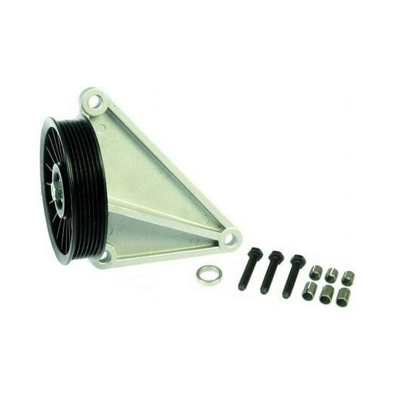 A/C Compressor By Pass Pulley - Compatible with 1996 - 1999 Chevy K2500 Suburban 1997 1998