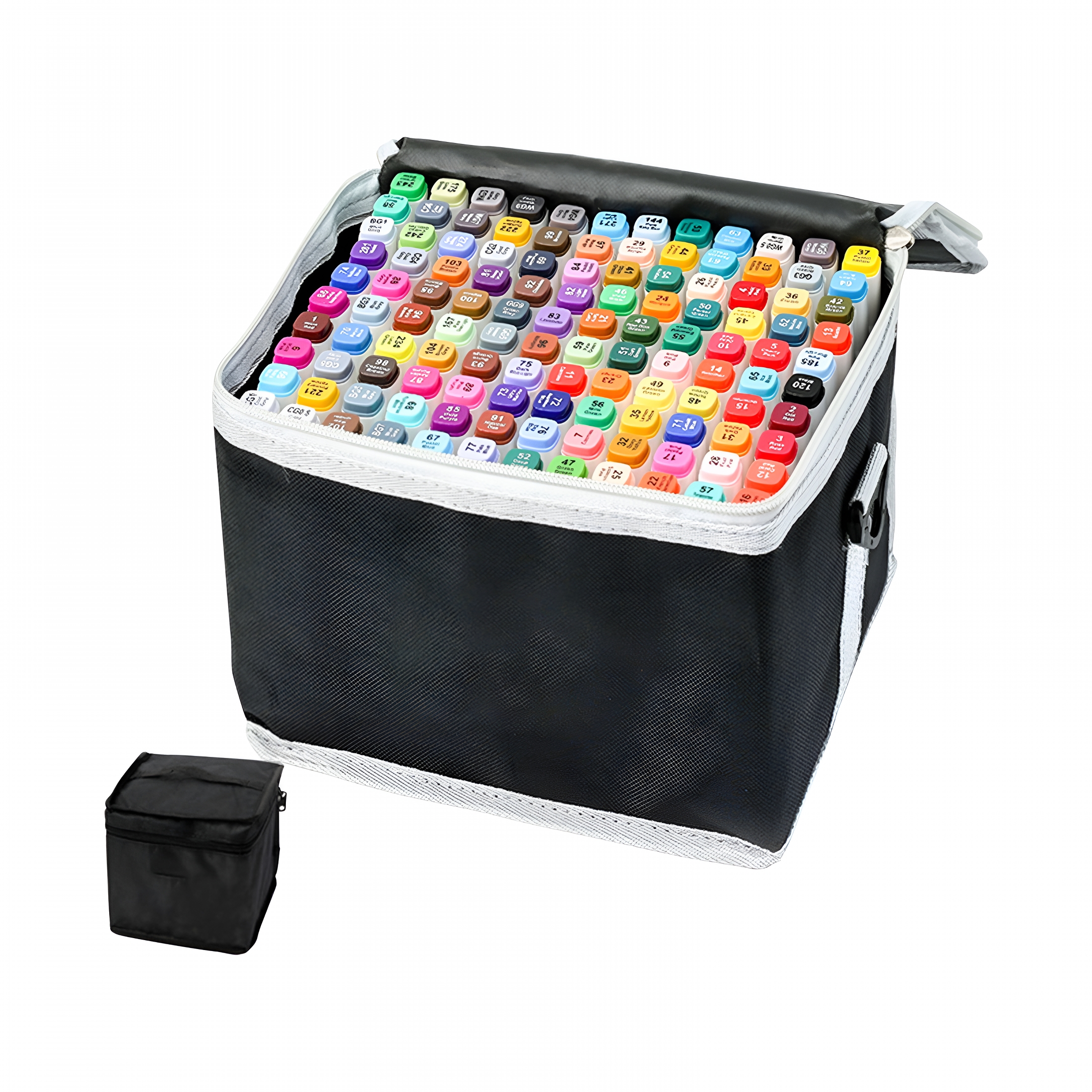 CCOCC 2026 New 48 Colors Dual Tip Alcohol Markers,Art Markers Set Art Supplies Permanent Marker for Drawing,Sketching,Coloring,Design with Storage Box