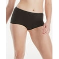thumbnail image 3 of Hanes Women's Boyshort 3-Pack Fresh Dry Moderate Period Underwear Tagless sz 5-9, 3 of 8