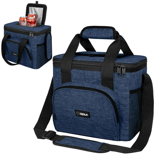 Bolsa térmica blanda Cooler OPUX, a prueba de fugas, 15 L, azul marino