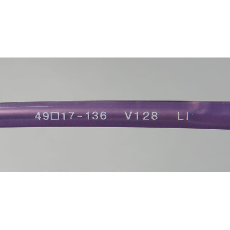 NEW VERA WANG V128 WOMENS/LADIES CAT EYE FULL-RIM HORN LILAC NEW VERA WANG V128 WOMENS/LADIES CAT EYE FULL-RIM HORN LILAC