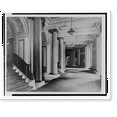 thumbnail image 2 of Historic Framed Print, [Hall in New Theater, New York City].F. Benj. Johnston., 17-7/8" x 21-7/8", 2 of 9