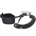 thumbnail image 2 of Surfing coiled leash for stand up paddle board and surfboard, 2 of 6