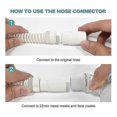 thumbnail image 4 of for AirMini Pro Hose Connector Connect AirMini Hose to Any 22 mm Nasal Mask or Full Face Mask Model, 4 of 5