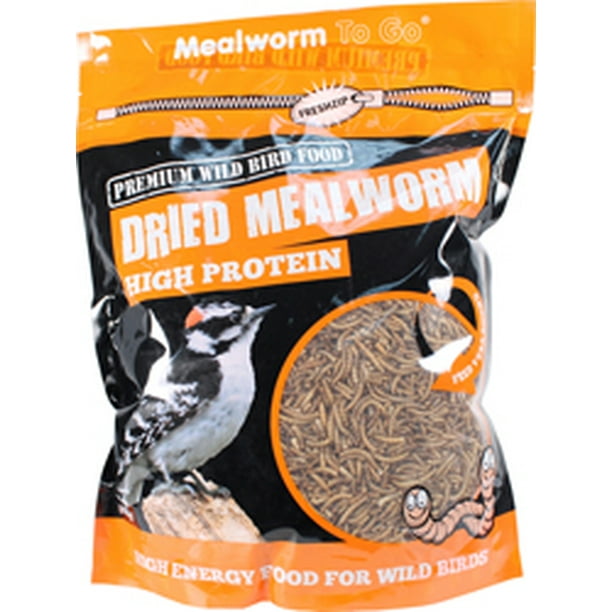 Unipet LlcMealworm To Go Dried Mealworm Wild Bird Food 30 Ounce