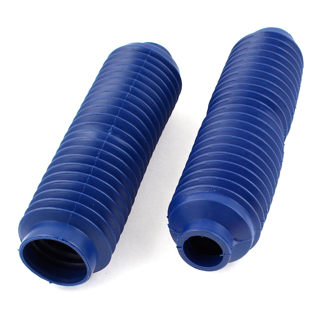 Pair 24cm Length Front Fork Cover Shock Absorber Dust Rubber Cover Blue