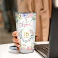 thumbnail image 2 of 15 Year Old Girl Gifts for Birthday Gifts for 15 Years Old Girl Quinceanera Gifts 15th Birthday Gifts for Teen Girls Daughter Sister 15th Birthday Decorations for Girl Tumbler 20oz, 2 of 6