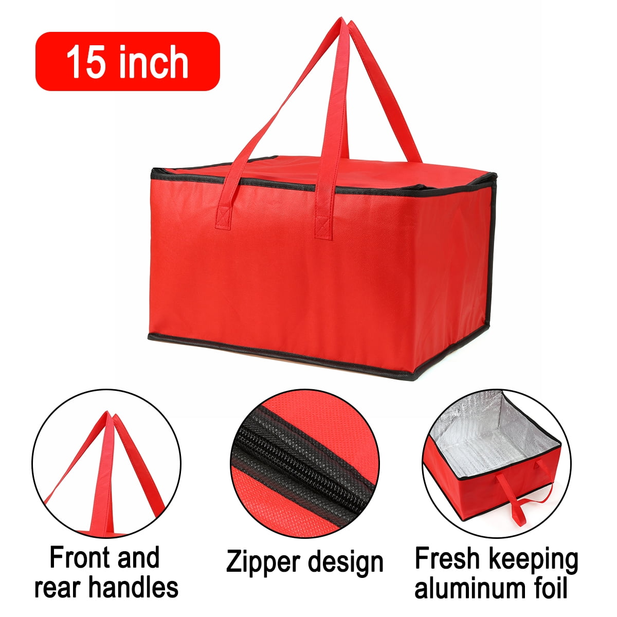Insulated Thermal Pizza Food Pizza Delivery Bag Insulated Thermal Pizza