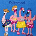 thumbnail image 3 of CafePress - Retired Flamingos T Shirt - Womens Football Shirt, 3 of 4