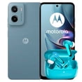 thumbnail image 1 of Smartphone Motorola Moto E15 64GB Azul Cantera 2GB RAM + Audifonos Fresh Fun S19 Azul, 1 of 5