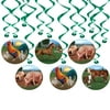 Beistle Farm Animal Whirls (Case of 72)