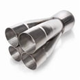 thumbnail image 2 of Stainless Works 2in four way merge collector with 3.5in OD outlet, 2 of 3