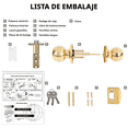 thumbnail image 5 of Este producto es ideal para ser utilizado como una cerradura de la puerta delantera, una cerradura de la puerta trasera o una cerradura de la puerta del dormitorio, 5 of 5