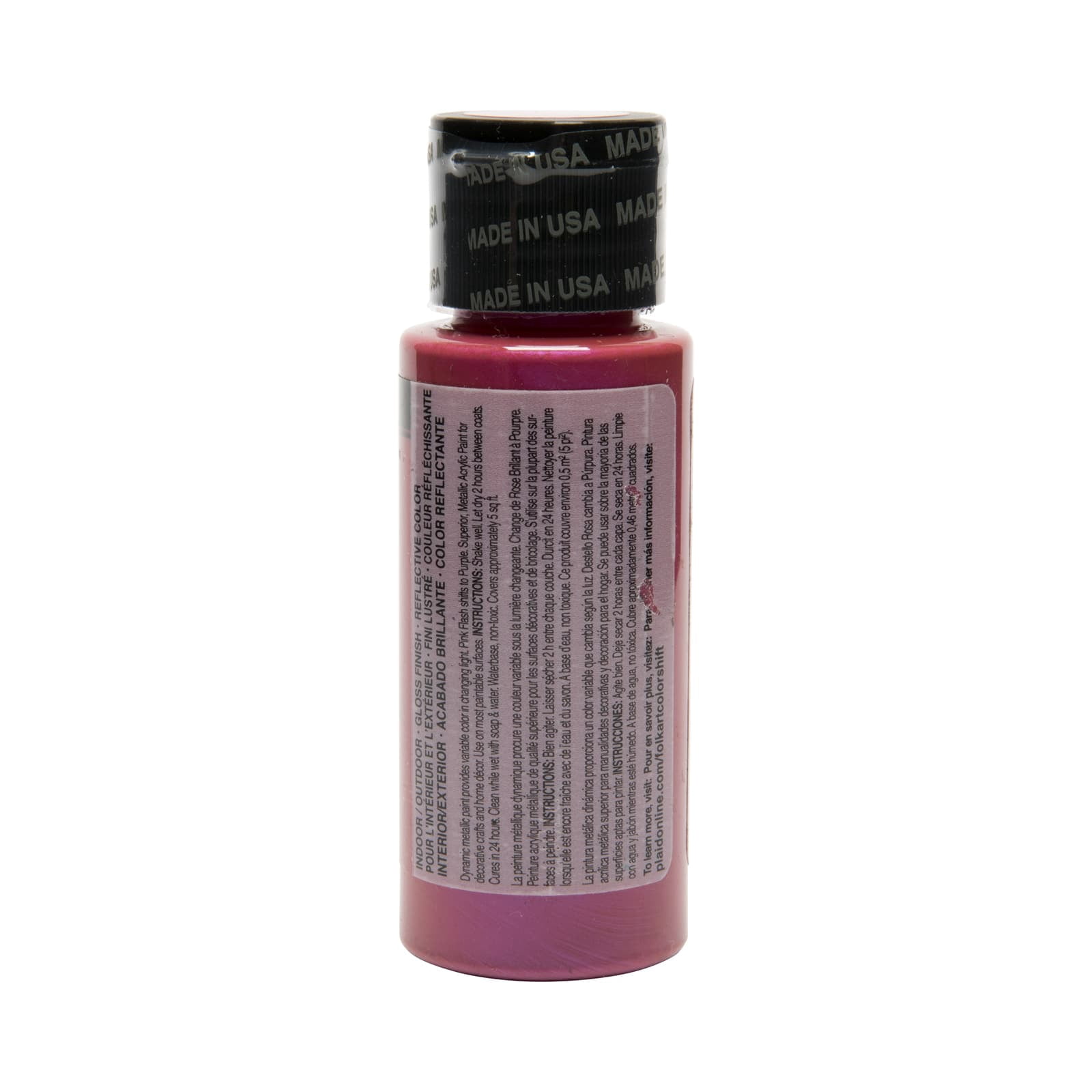 FolkArt Color Shift Gloss Finish Metallic Acrylic Paint, 12 Pack