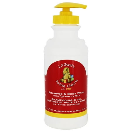 Chocolate Milk Body Wash - Canus - Li'l Goat's Tearless Shampoo & Body Wash with Fresh Goat's Milk - 16 oz.