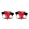 thumbnail image 1 of Eigraketly Elastic Belt Boxing Crotch Protector Groin Boxing Guard Kids  Gear S Rojo Adulto L 2piezas, 1 of 1