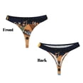 thumbnail image 3 of Fotbe Ocean Scene with Noah's Ark Tanga Sin Costuras para Mujer con Estampado – Panties Invisibles, Transpirables y Cómodos para Uso Diario-Large, 3 of 6