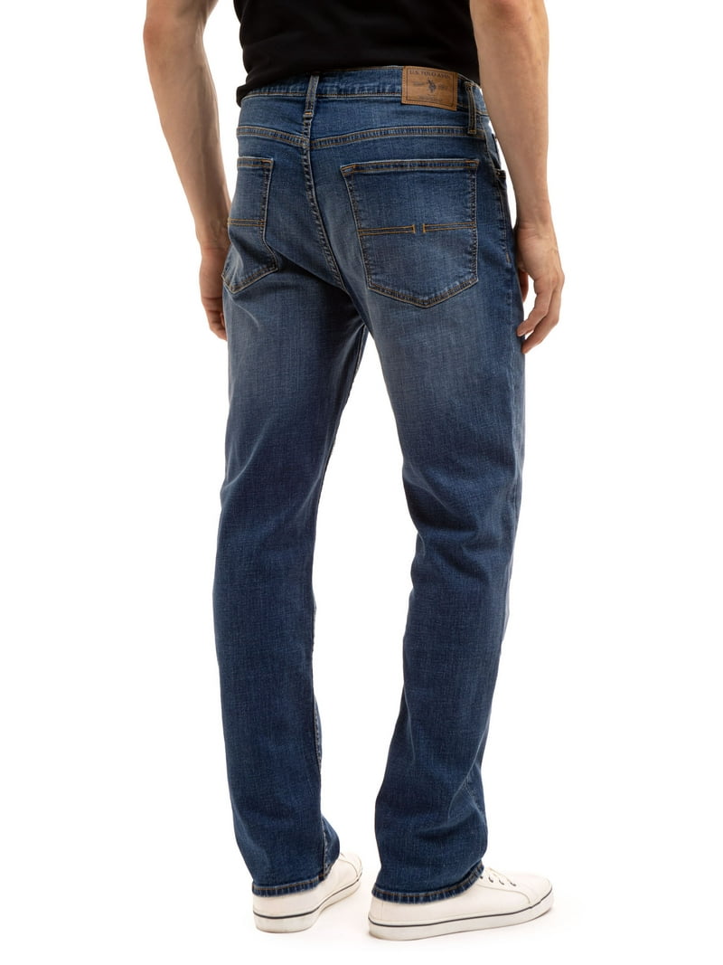 U.S. Polo Assn. Men's Jeans, Straight Leg, Stretch Comfort, Casual