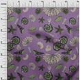 thumbnail image 3 of oneOone Viscose Chiffon Medium Purple Fabric Sea Sewing Craft Projects Fabric Prints By Yard 42 Inch Wide, 3 of 4