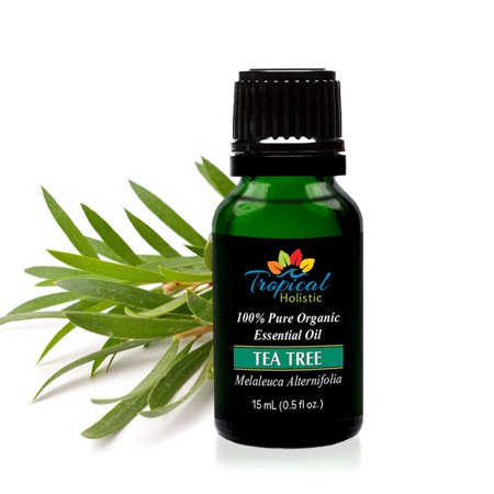 Tea Tree Organic Essential Oil 15ml (1/2 oz) -100% Pure Undiluted