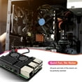 thumbnail image 6 of fankhu For Raspberry Pi 3 Model B B+ Aluminum Case Shell with Dual Cooling Fan, 6 of 9