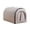 Gray, variant on Covered Cat Cave Bed with Door Flap,Plush Kitten House, Cats Hideaway, Removable Washable Pad,All-Season Cat Hideaway Pet Bed for Home Use,Kittens Cave