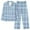 Light Blue A, variant on Ashirexll Womens Two Piece Sets, Fuzzy Pajamas for Women, Casual Fashion Printed Long Sleeve Lapel Top and Pants Pajama Set