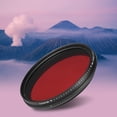 thumbnail image 4 of Fotga Lens Plate,530nm 750nm Compatible Infrared Filter IR Filter Variable 530nm Filter IR Pass 72mm Adjustable Infrared Compatible DSLR Camera X-Ray Lens Filter Lens Filter Variable IR Pass X-Ray, 4 of 6
