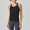 Black, variant on Women's Tanks for Everyday Women's Sleeveless Top Breathable Stretchy Loose Fit Yoga Camisole Platform Competitive Comparison White L