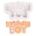 thumbnail image 1 of Pastel De Feliz Cumpleaños, Molde De Silicona Para Letras, Herramienta Para Hornear Para Diy, Dulces De Chocolate, Galletas, Pudines Cateissary HA041722-04, 1 of 6
